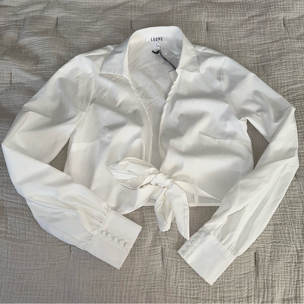 Tie Front Crop Top